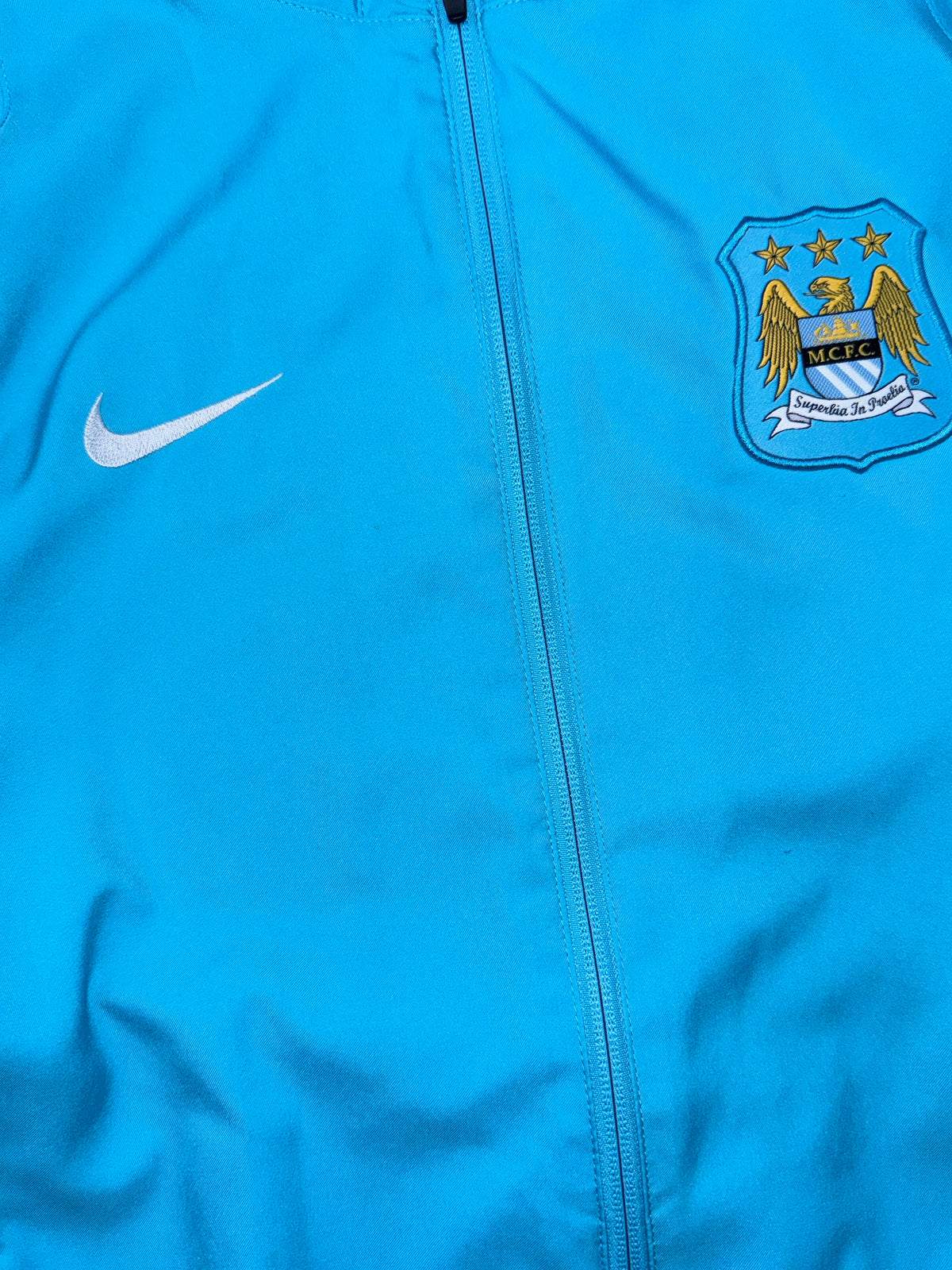 vintage Nike Manchester City windbreaker {S}