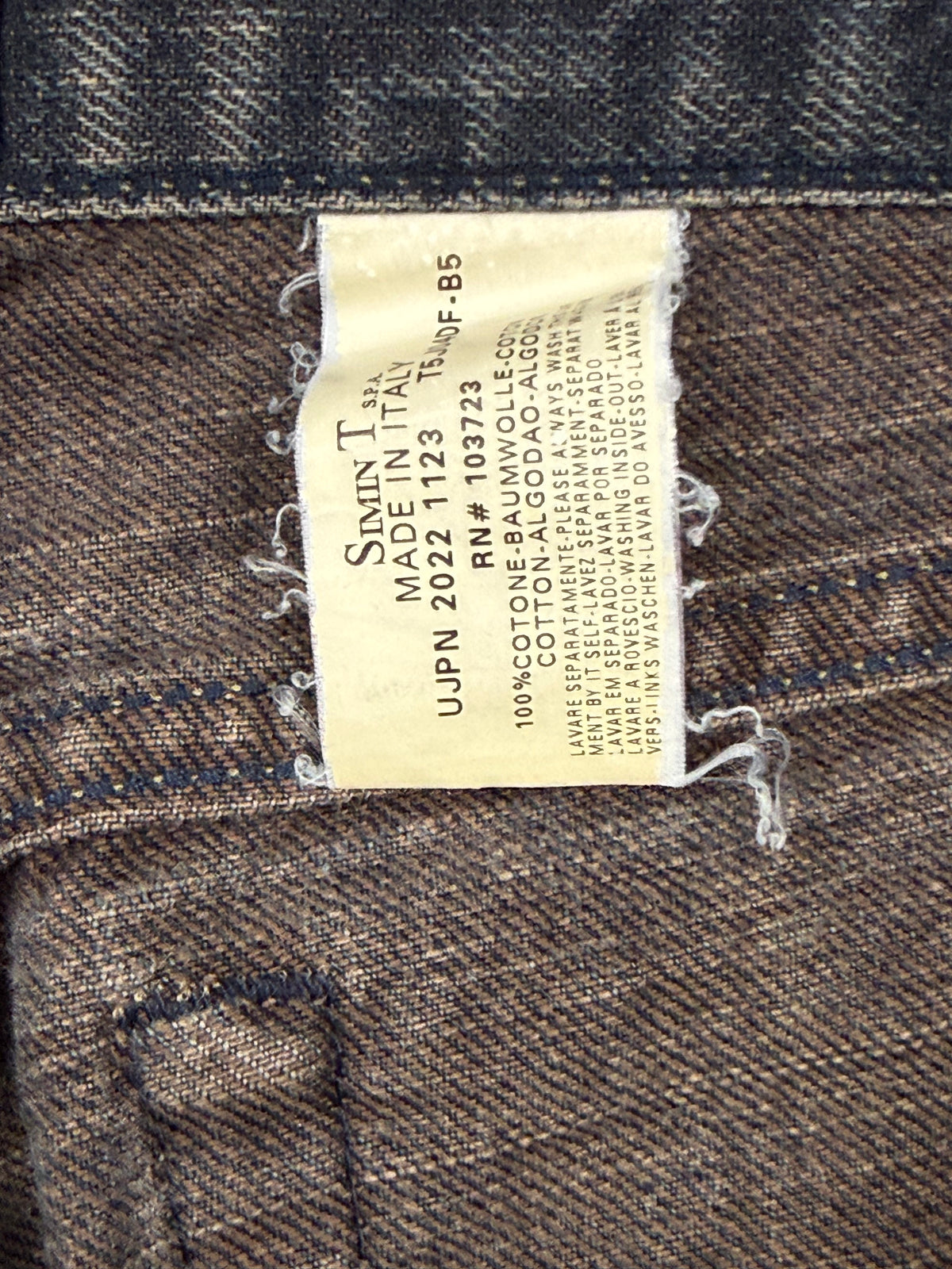 vintage Armani jeans {S}