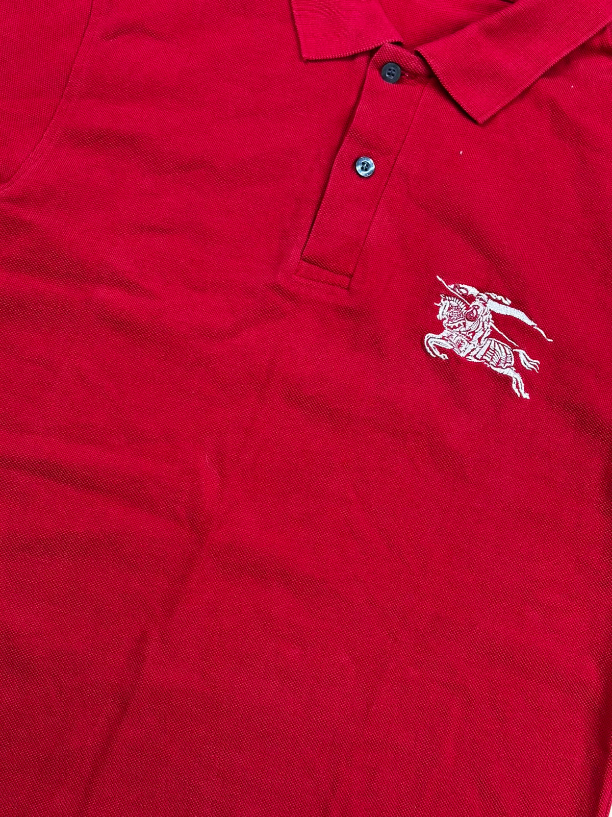 vintage Burberry polo {L}
