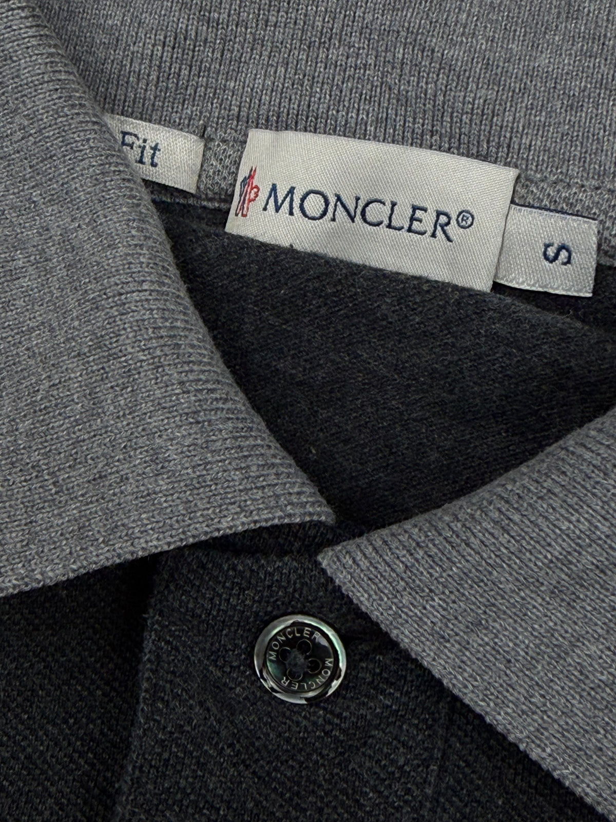 vintage Moncler polo long {S}