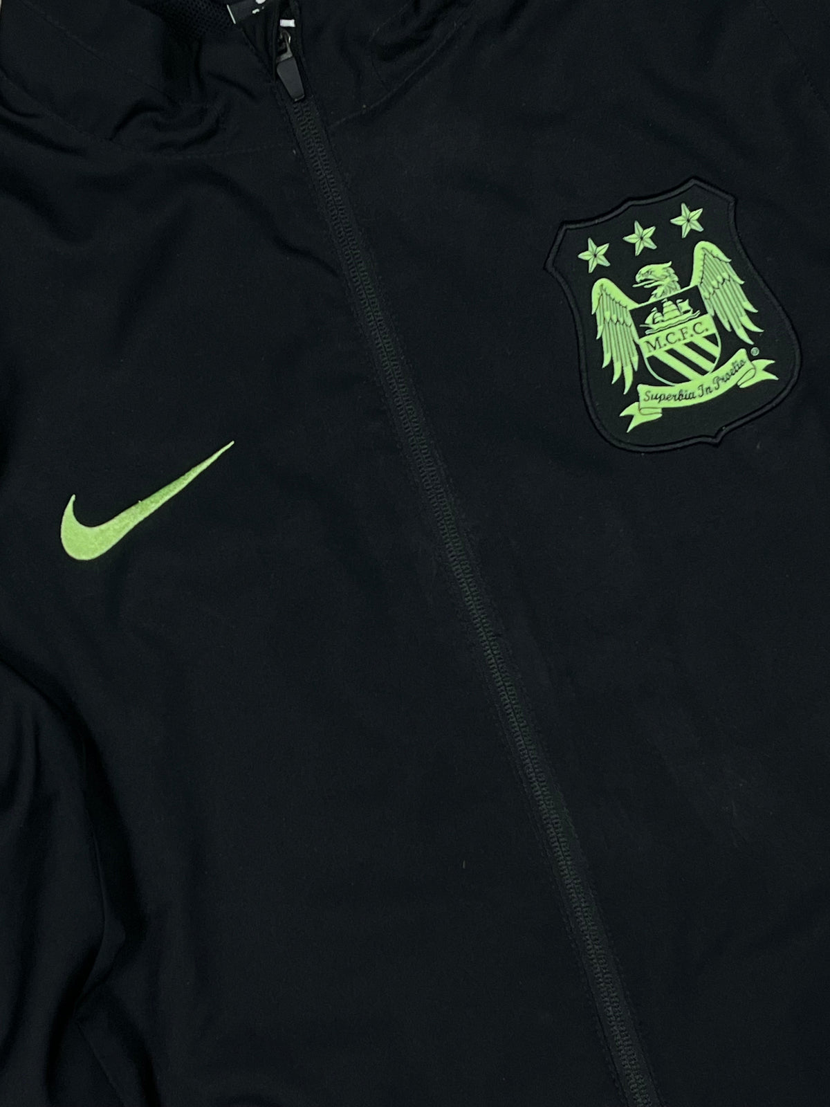 vintage Nike Manchester City windbreaker {S}
