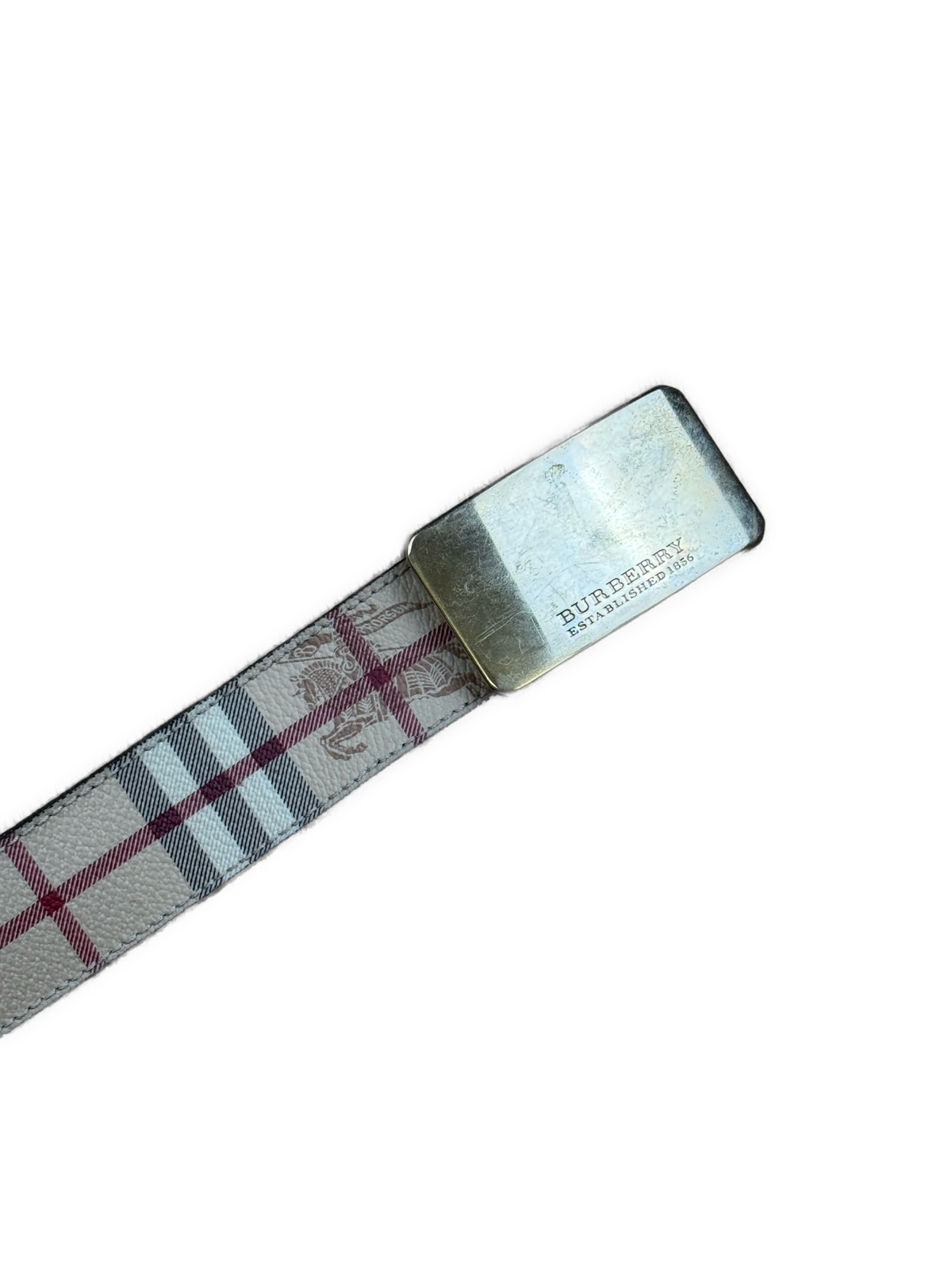 vintage Burberry belt