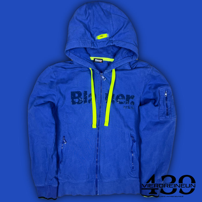 vintage Blauer sweatjacket {L}