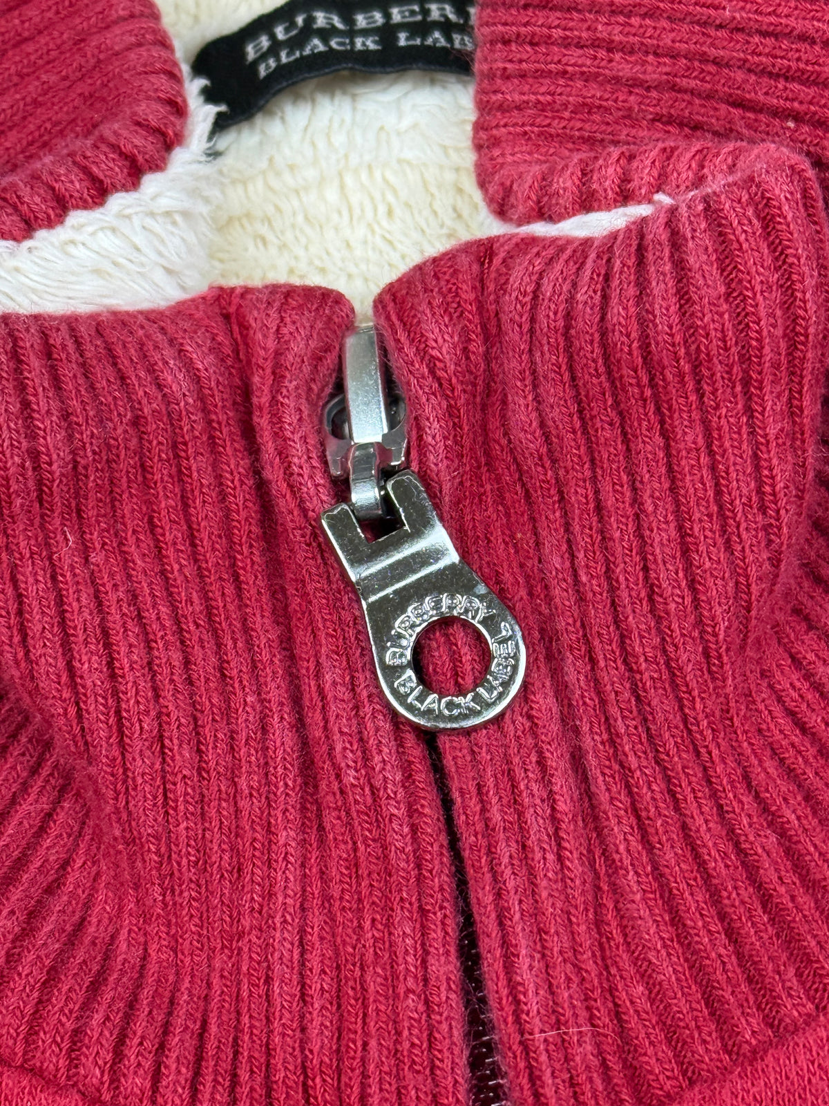 vintage Burberry Black Label sweatjacket {S}
