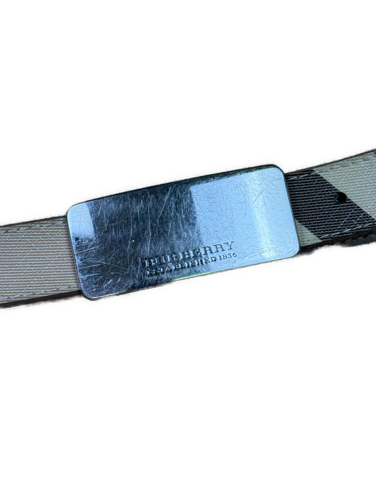 vintage Burberry belt