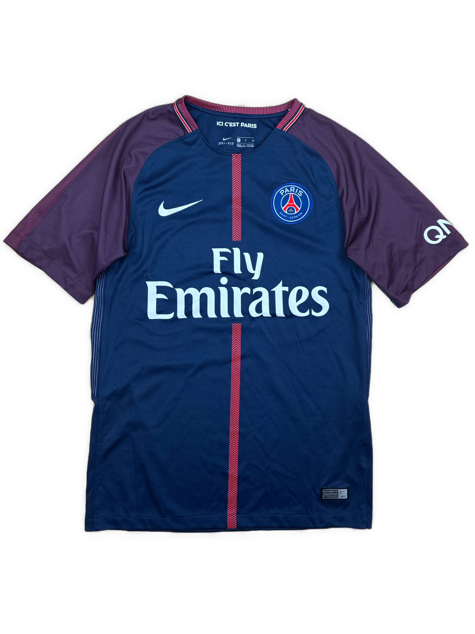 vintage Nike PSG Paris Saint Germain home jersey {S}
