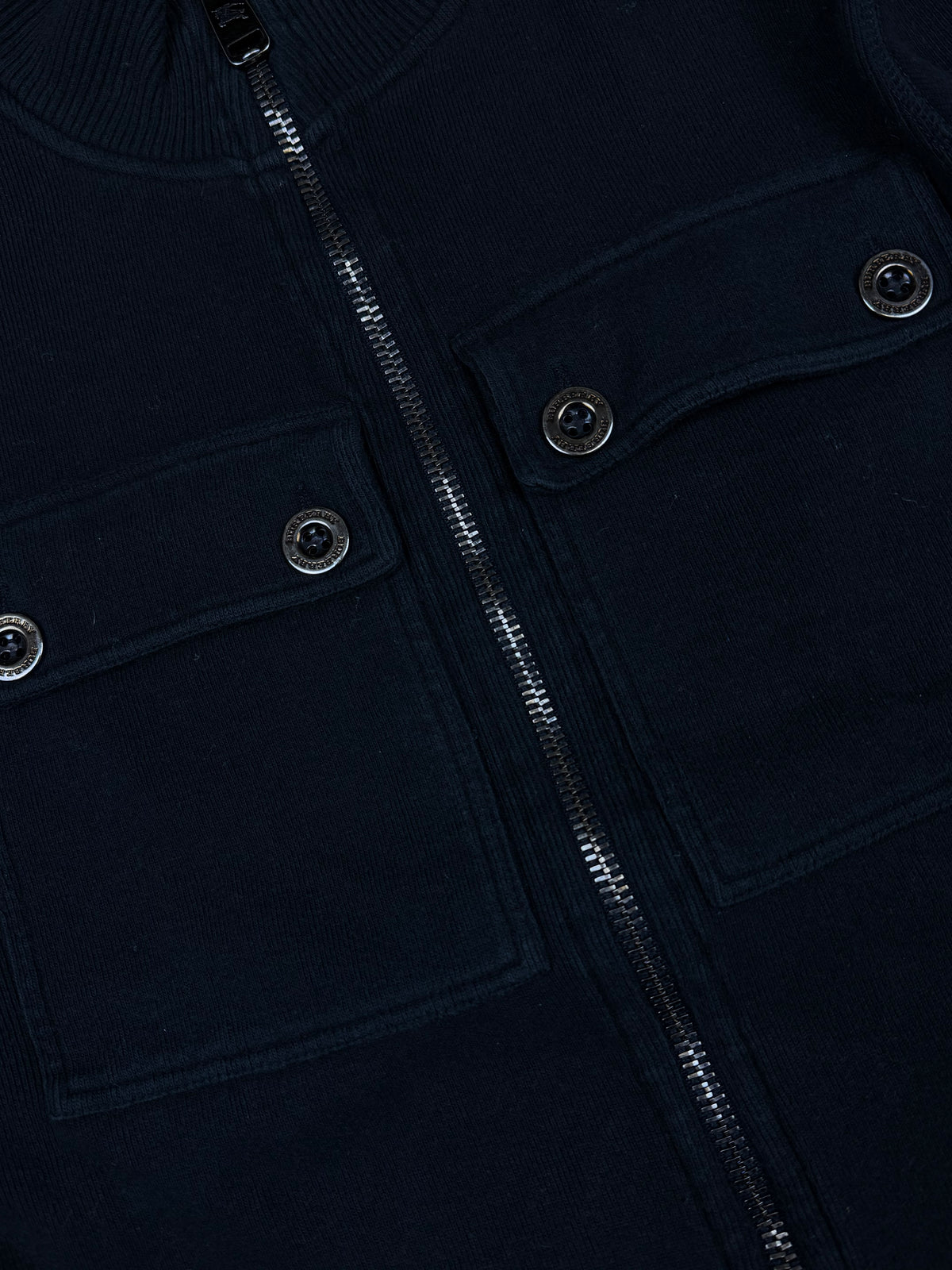vintage Burberry sweatjacket {L}
