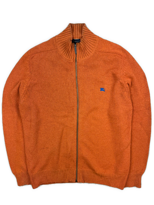 vintage Burberry sweatjacket {L}