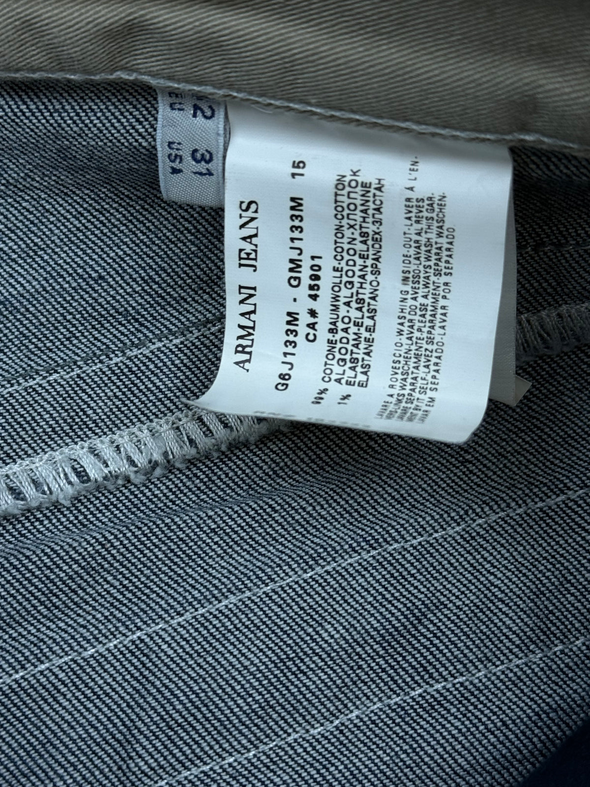 vintage Armani jeans {M}