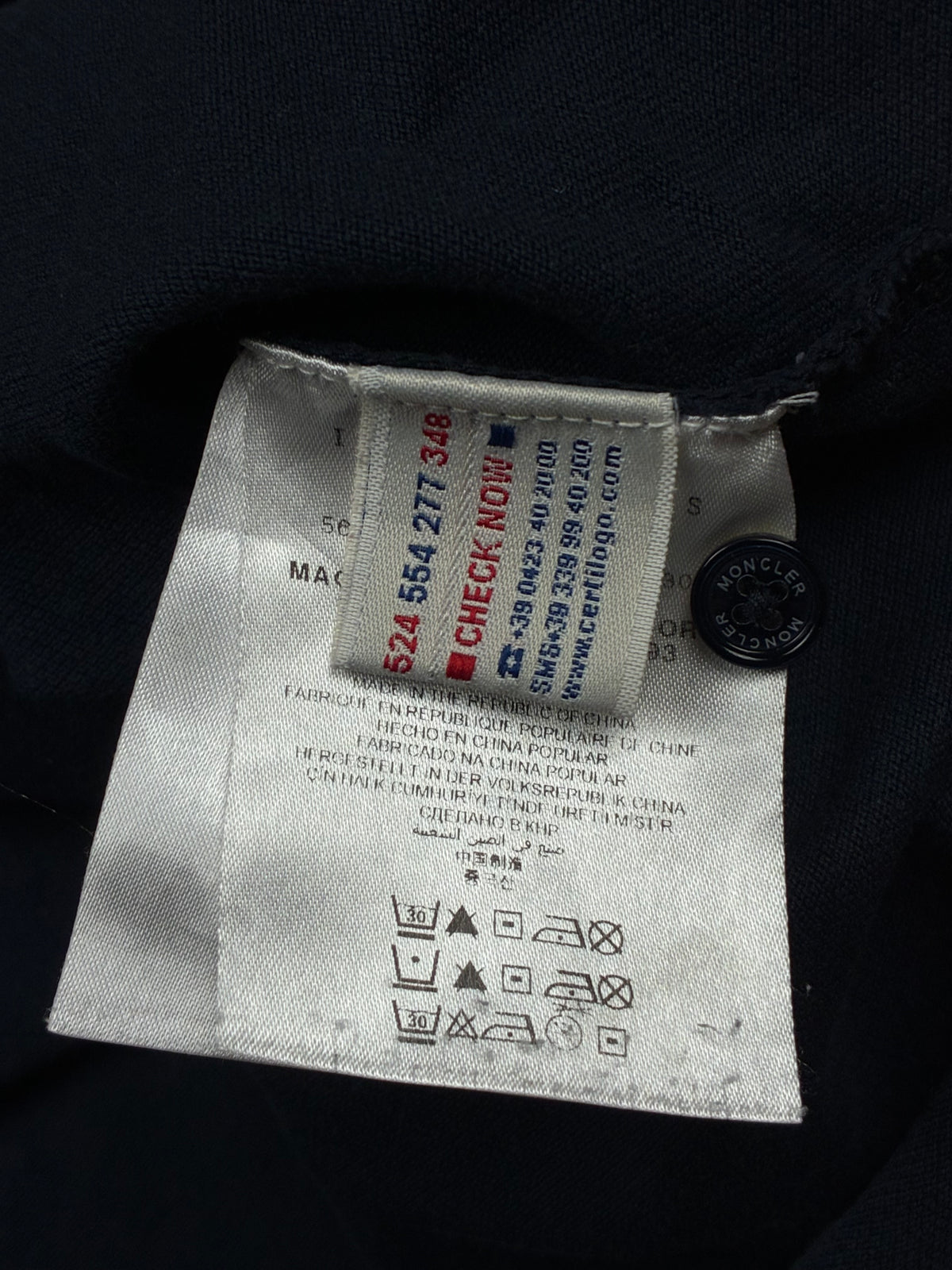 vintage Moncler polo {S}
