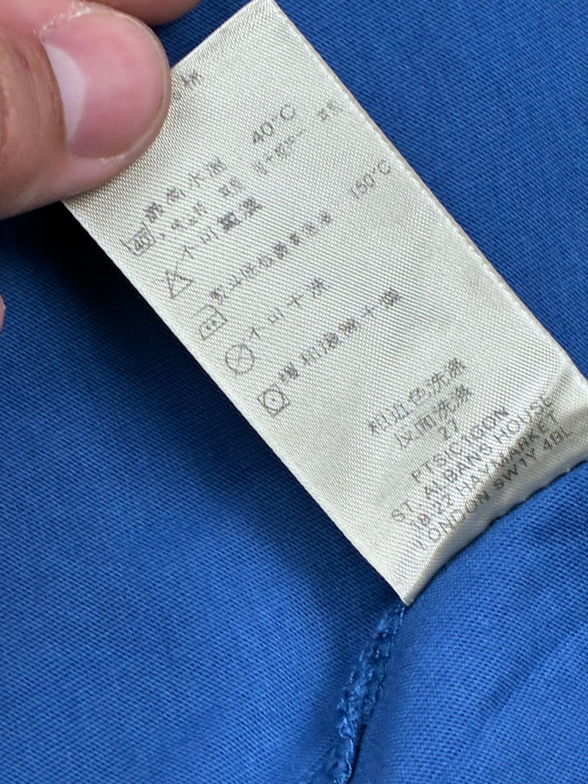 vintage Burberry longsleeve {L}
