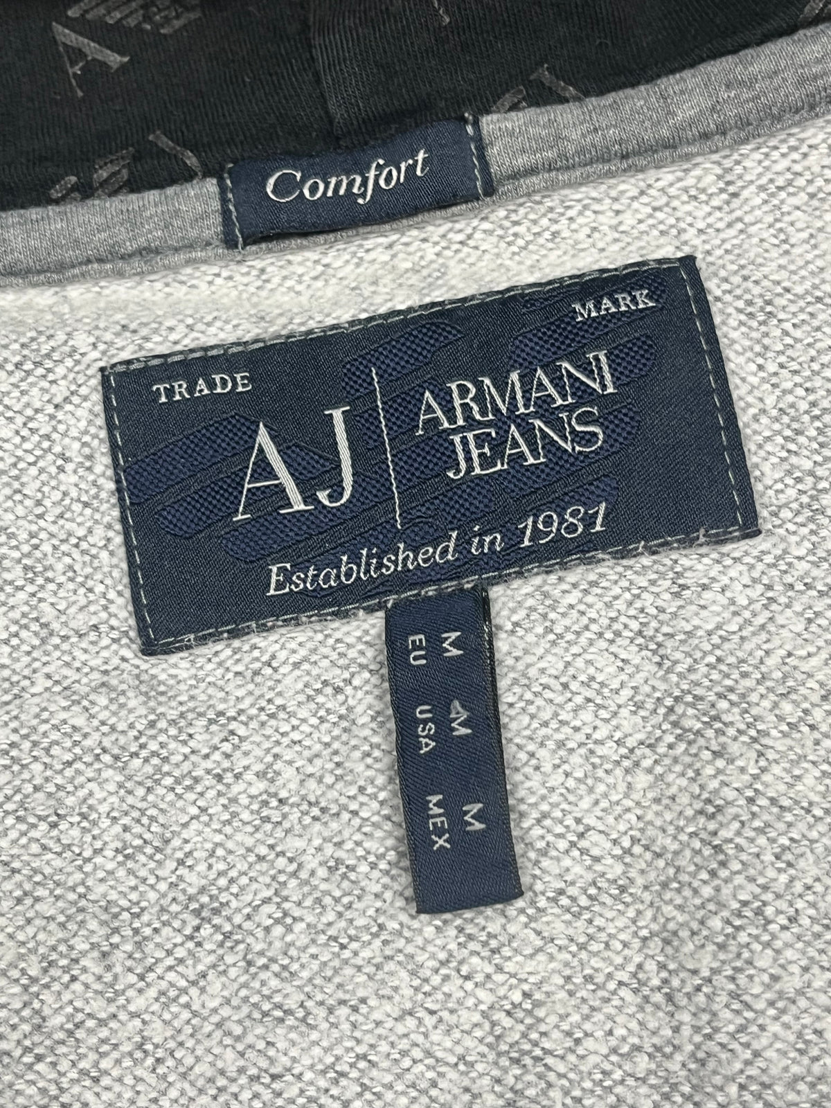 vintage Armani Jeans sweatjacke {M}