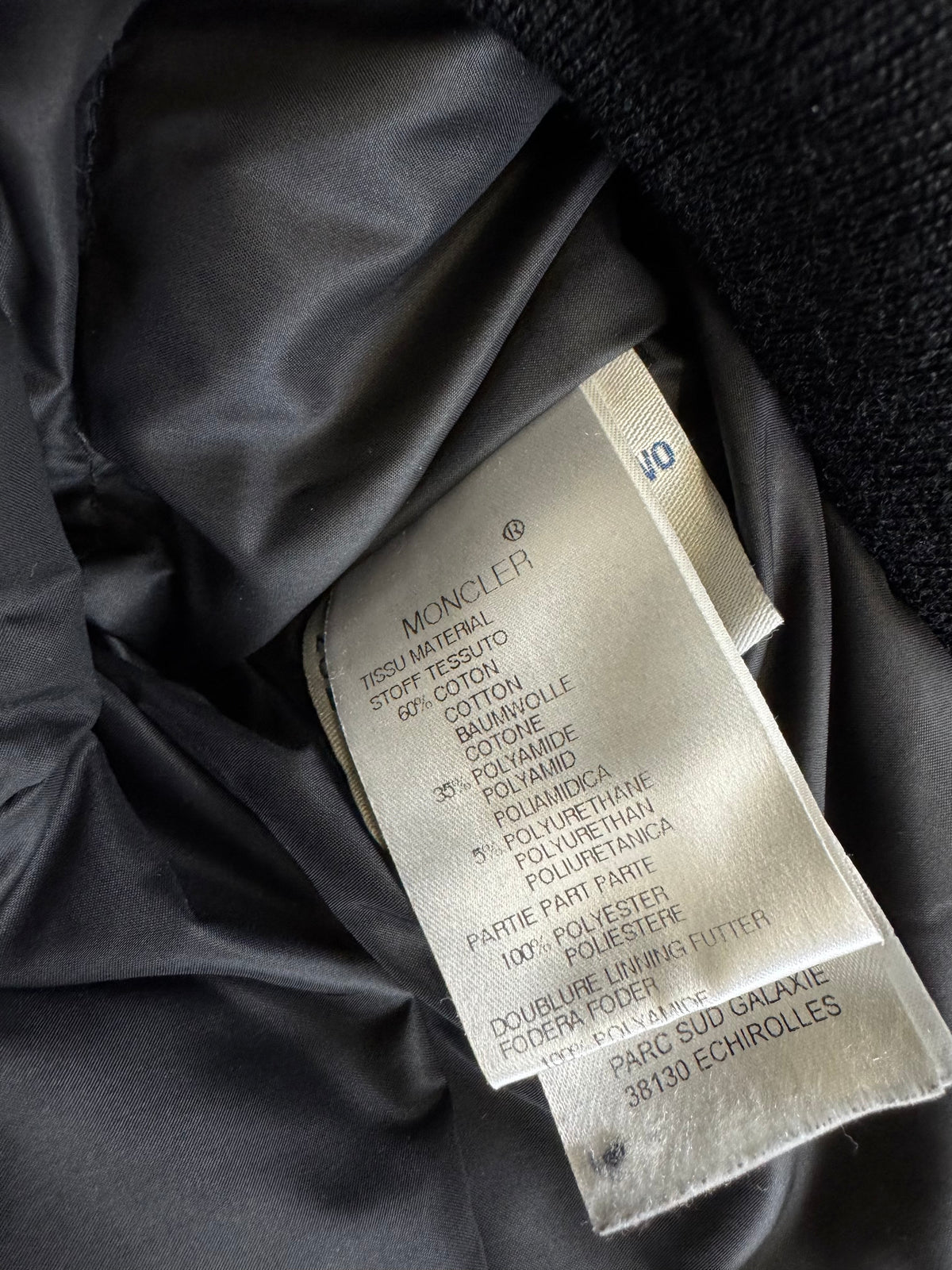 vintage Moncler bomber winterjacket {XL}