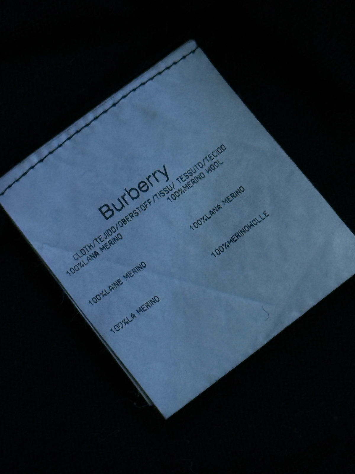 vintage Burberry quarterzip
