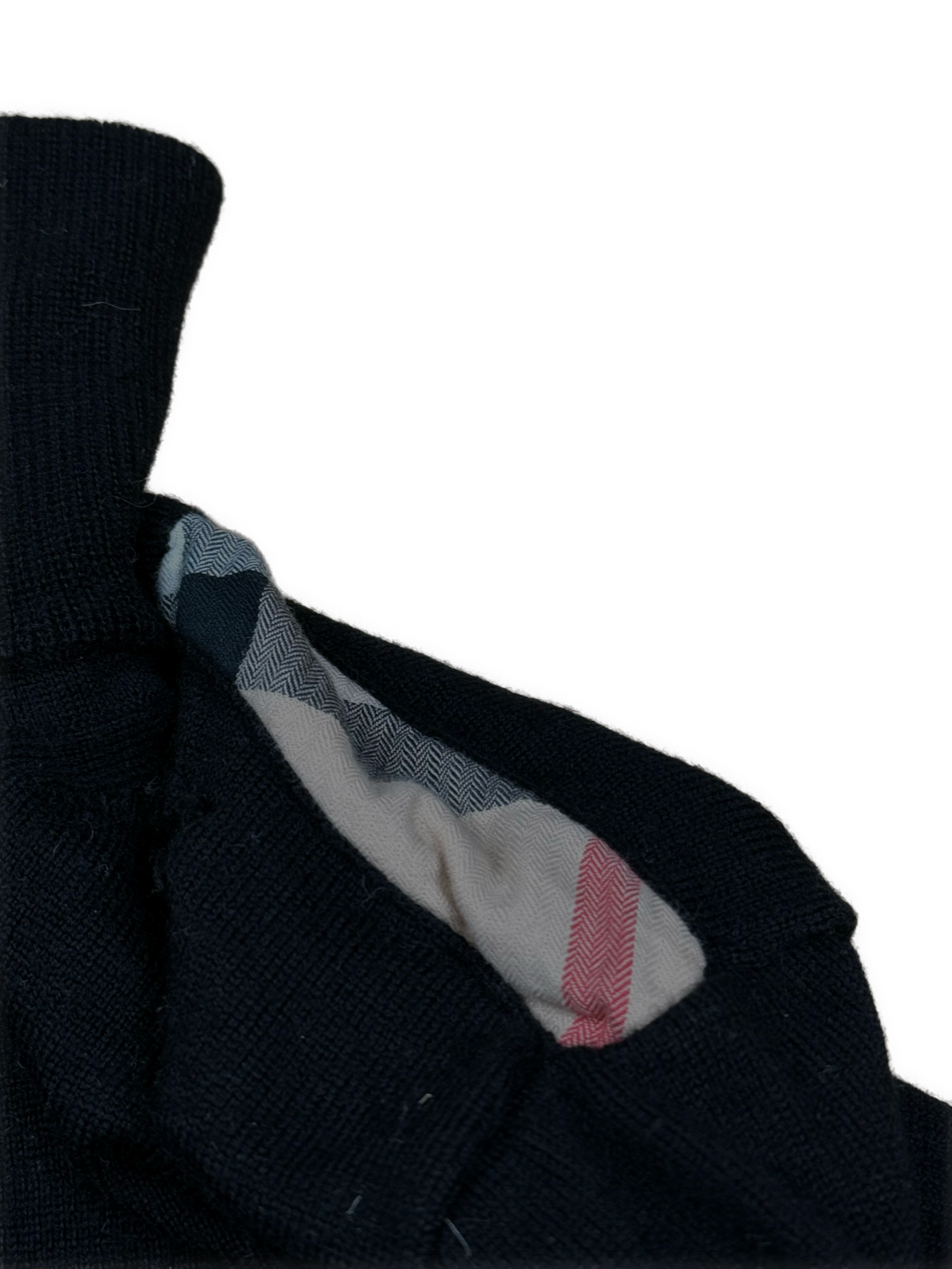 vintage Burberry quarterzip {M}