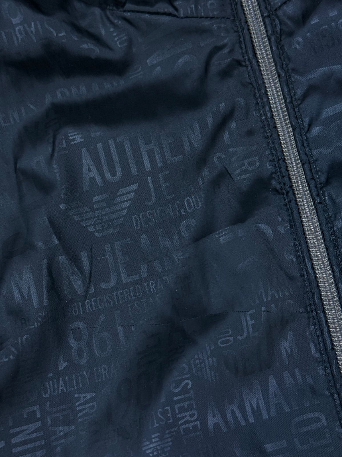 vintage Armani Jeans windbreaker