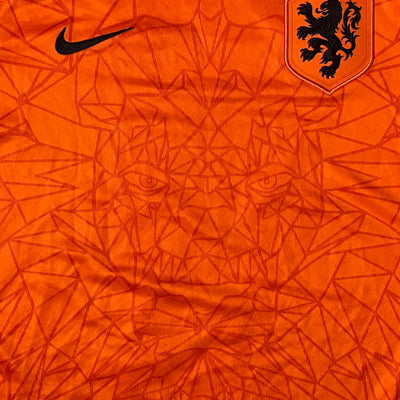 orange Nike Netherlands VIRGIL4 2020 home jersey {S}