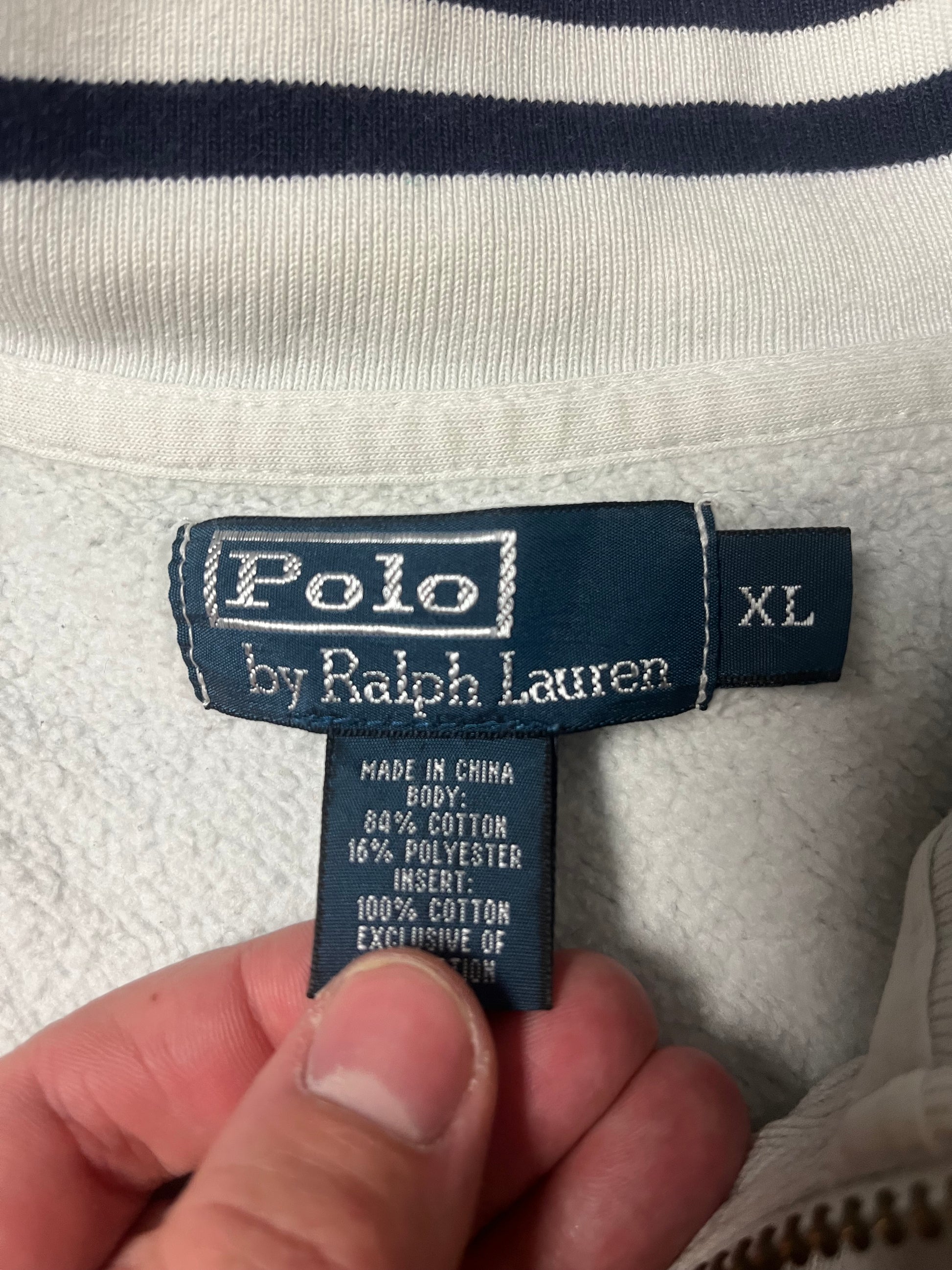 vintage Polo Ralph Lauren sweatjacket {XL}