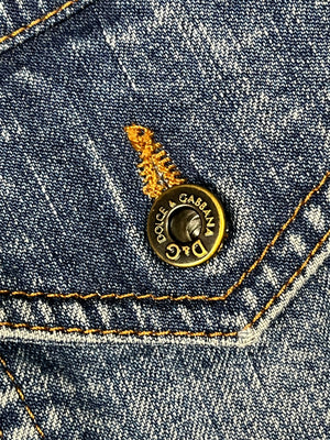 vintage Dolce & Gabbana jeansjacket {M}