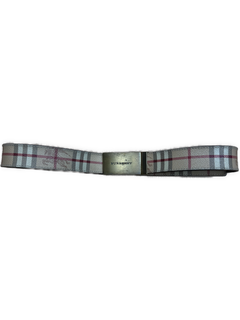 vintage Burberry belt