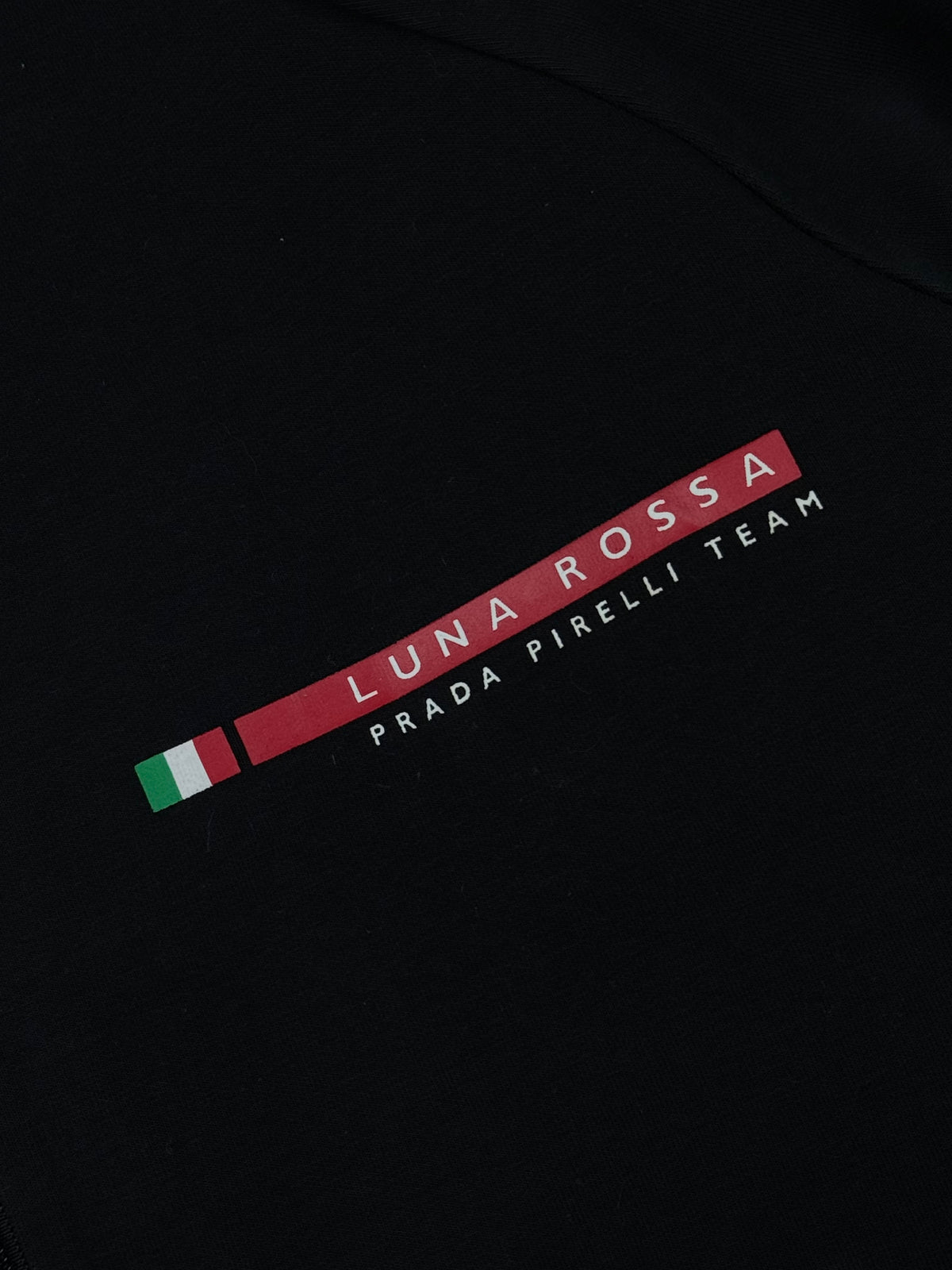 black Prada Luna Rossa sweatjacket