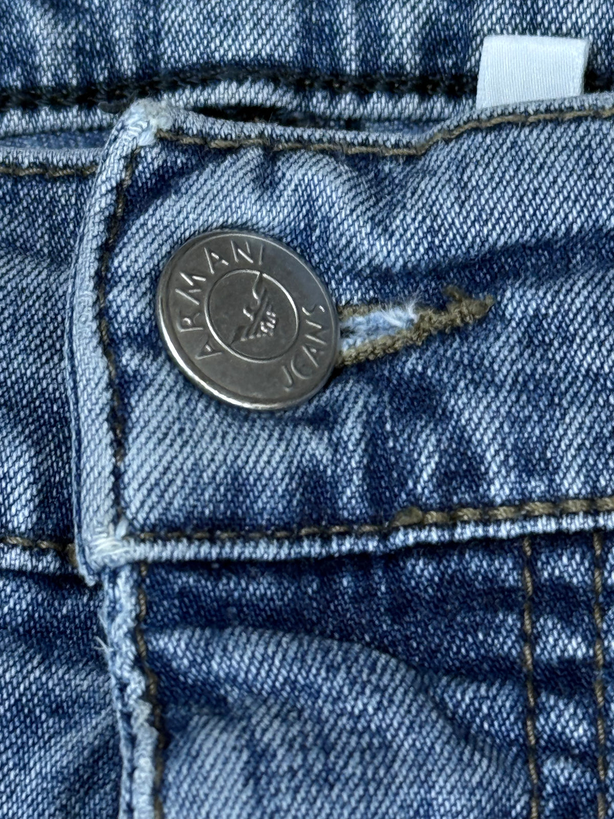 vintage Armani jeans {M}