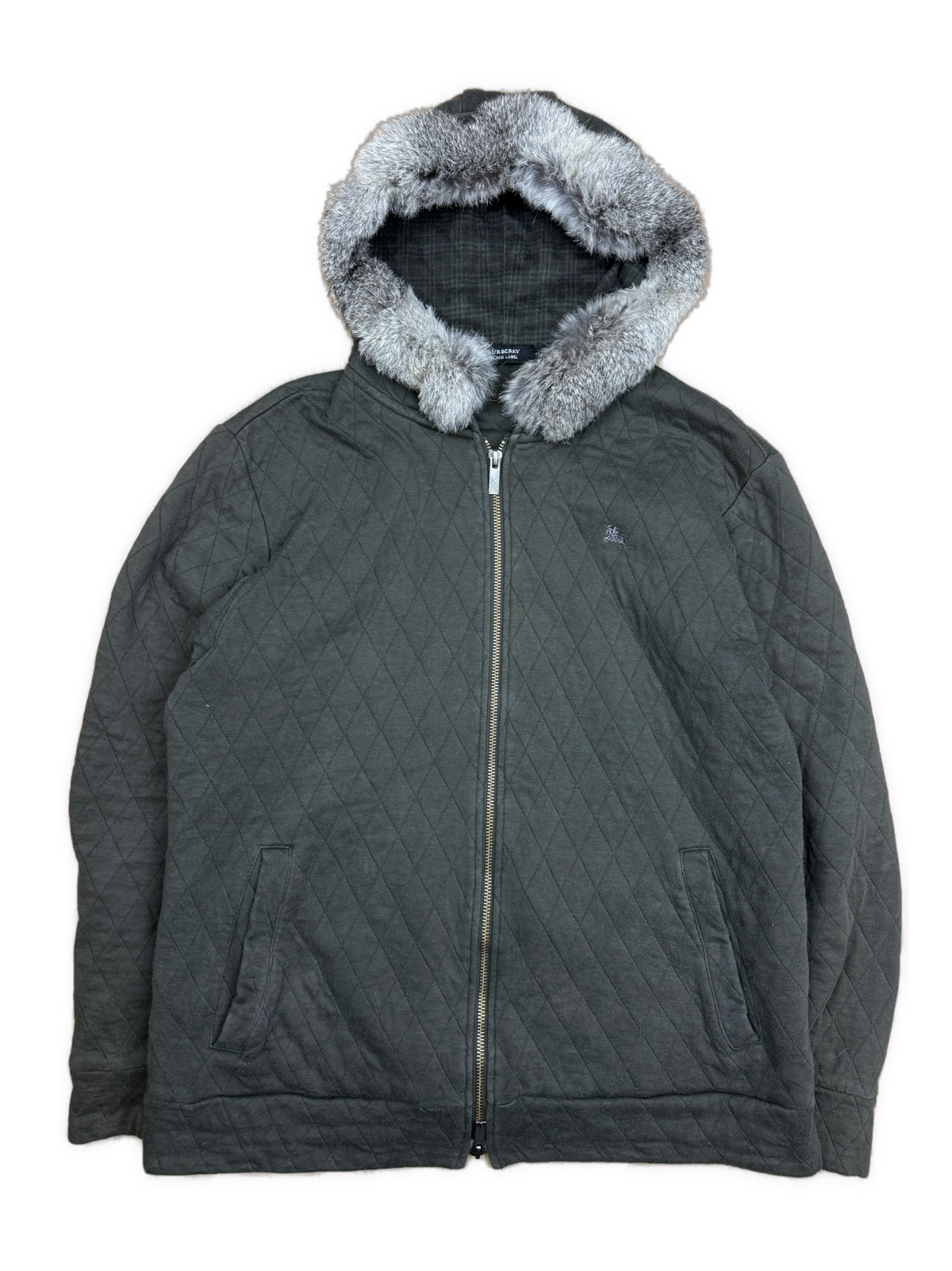 vintage Burberry Black Label sweatjacket {M}