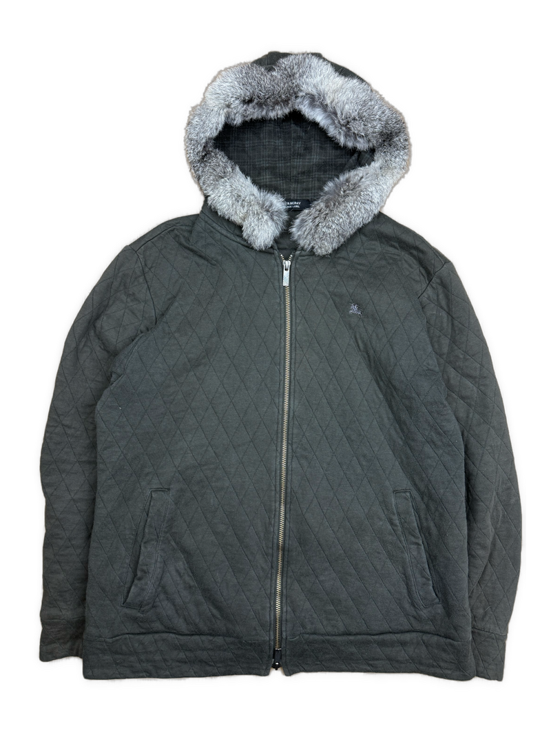vintage Burberry Black Label sweatjacket {M}