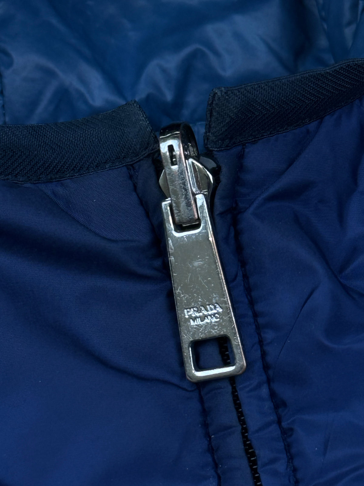 navyblue reversible Prada winterjacket {L}