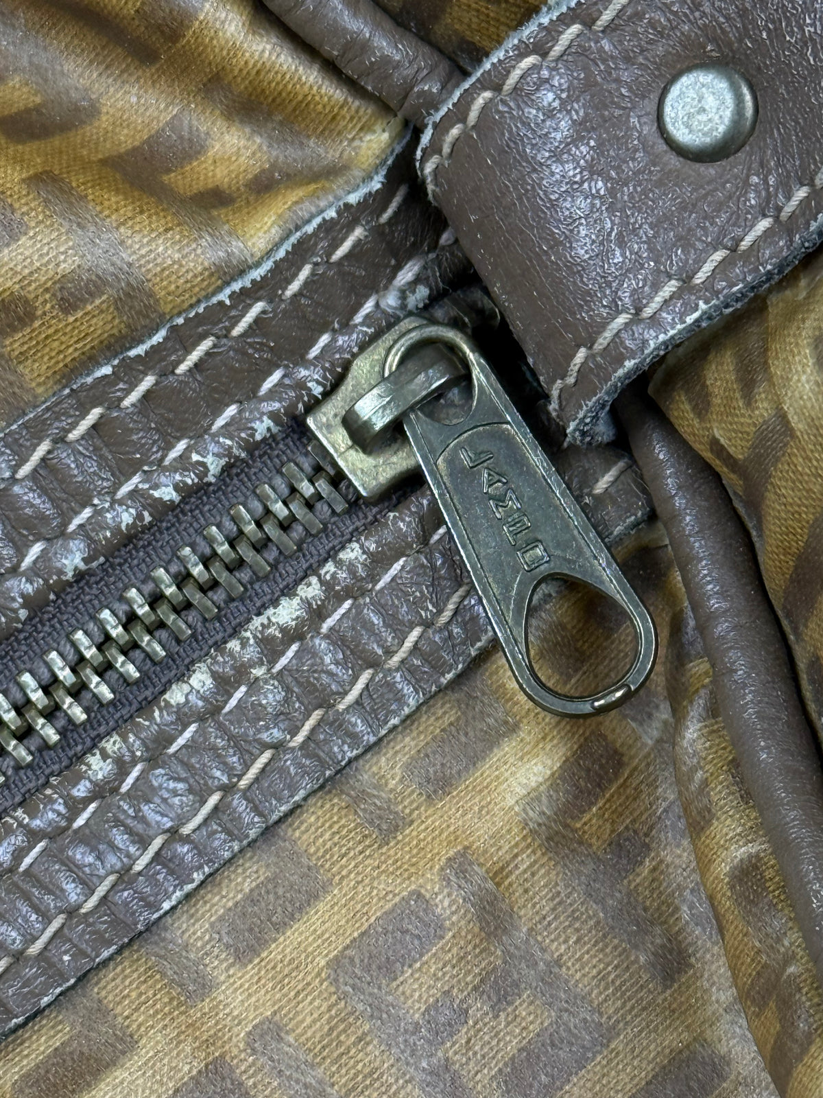 vintage Fendi duffle bag