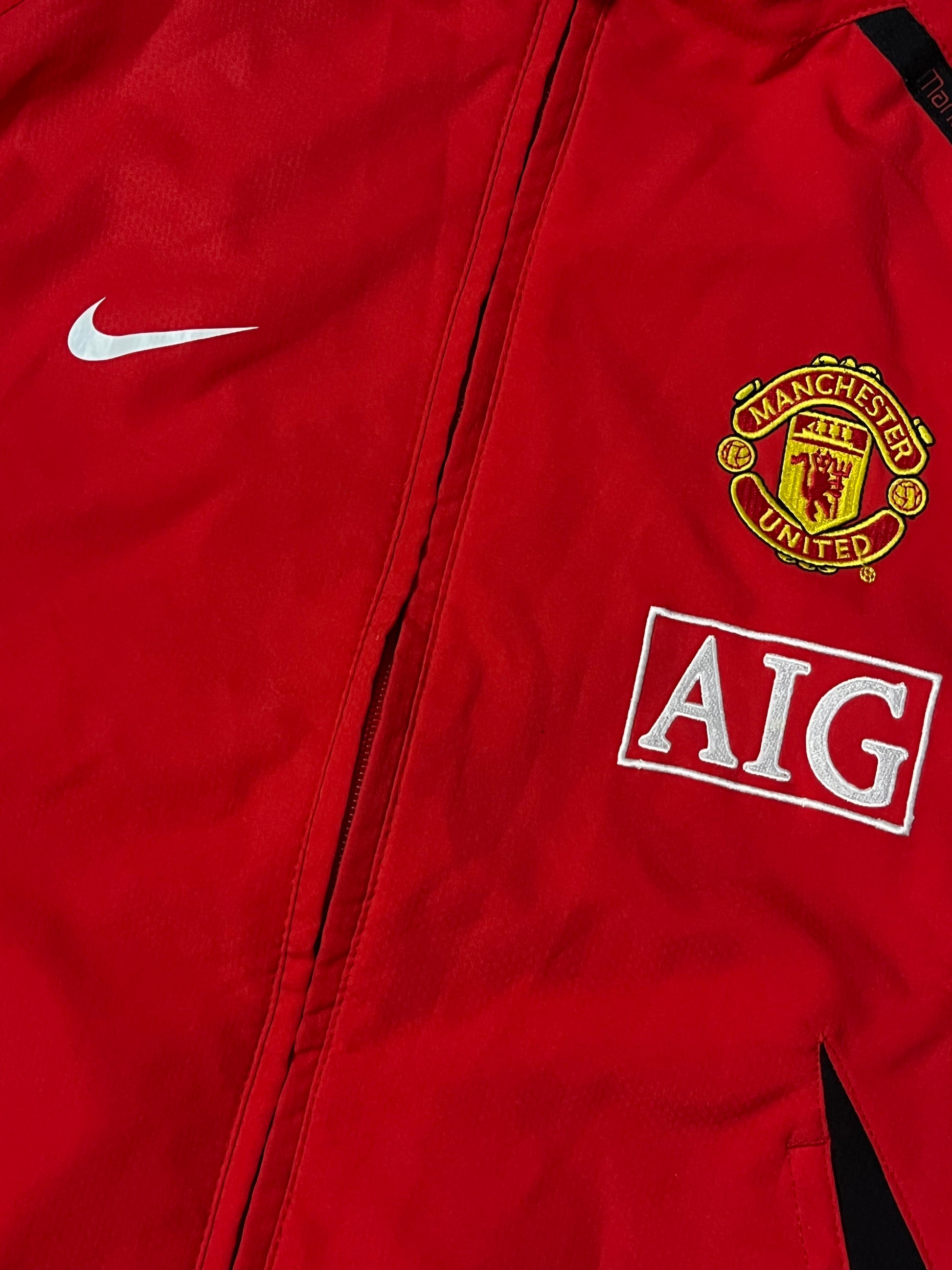 vintage Nike Manchester United windbreaker {S}