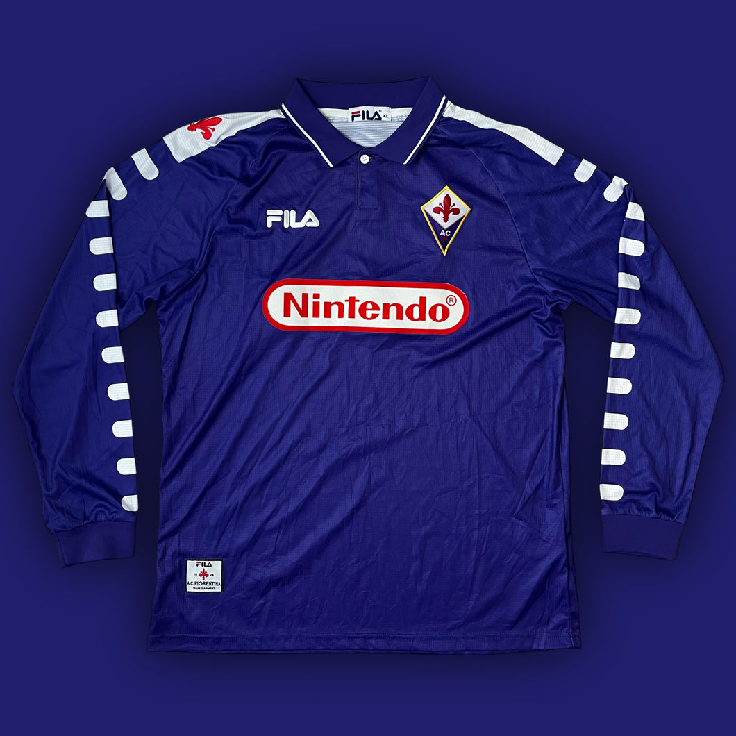 vintage Fila Ac Florenz NINTENDO jersey 1998-1999 {L}