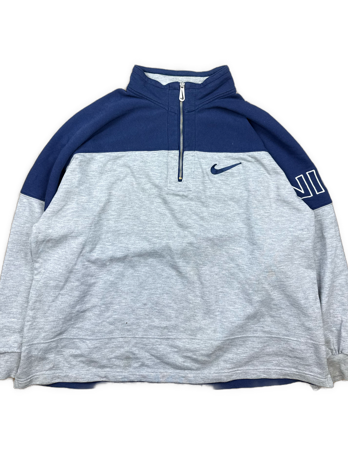 vintage Nike quarterzip {L}