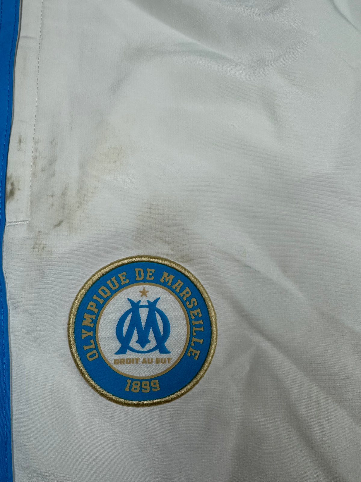 vintage Adidas Olympique Marseille trackpants {M}