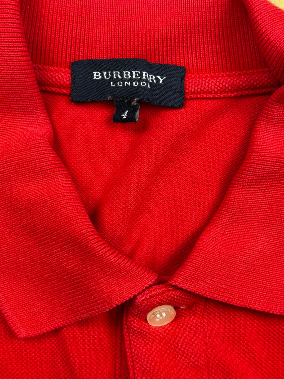 vintage Burberry polo {L}