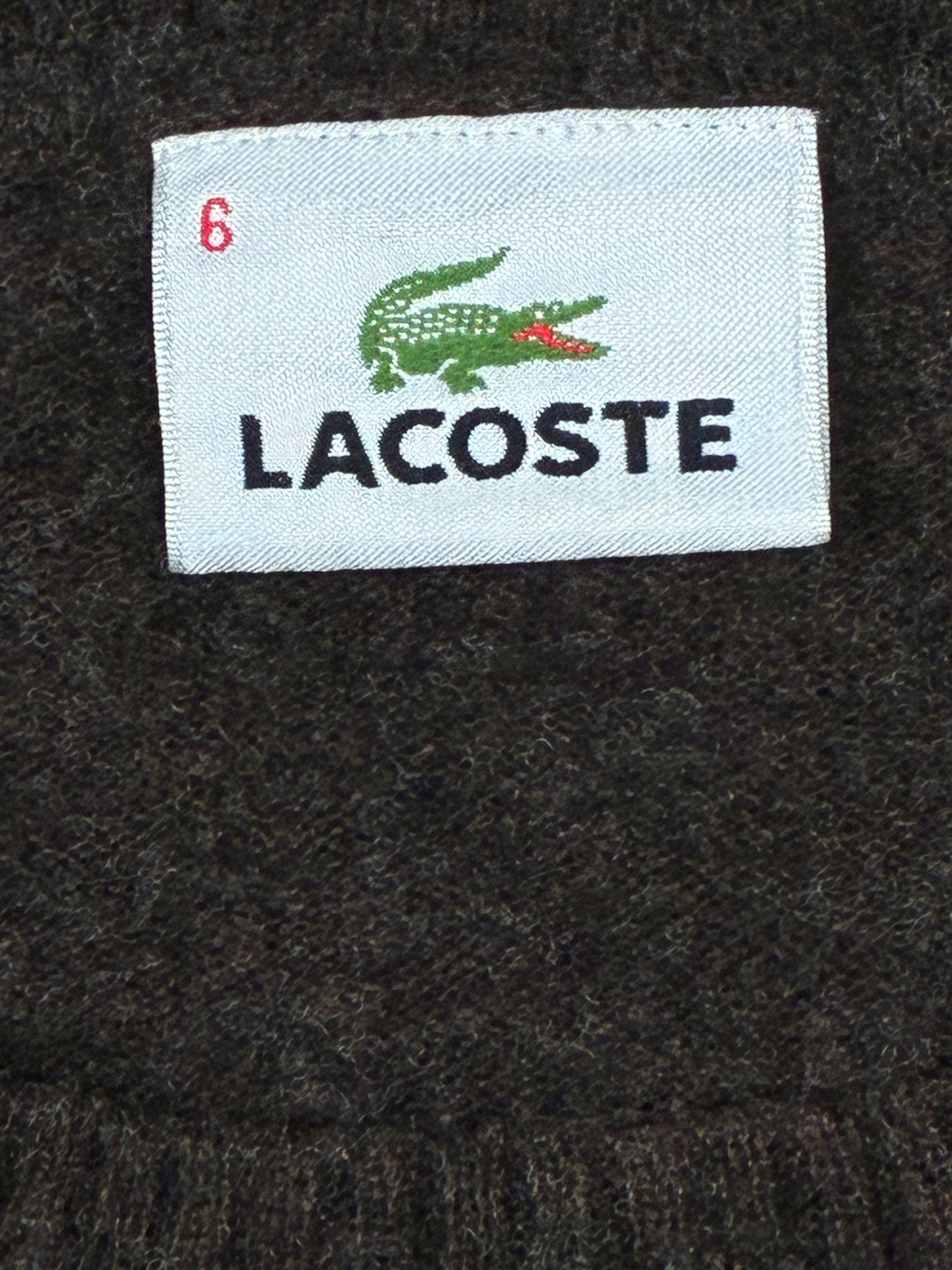 vintage Lacoste knittedsweater {M}