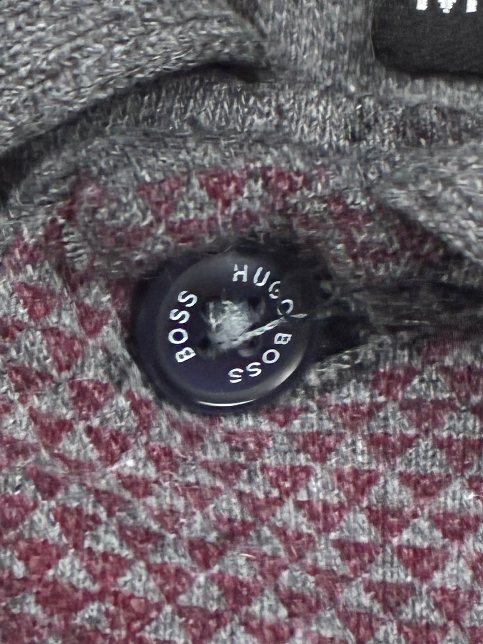 grey Hugo Boss polo {M}