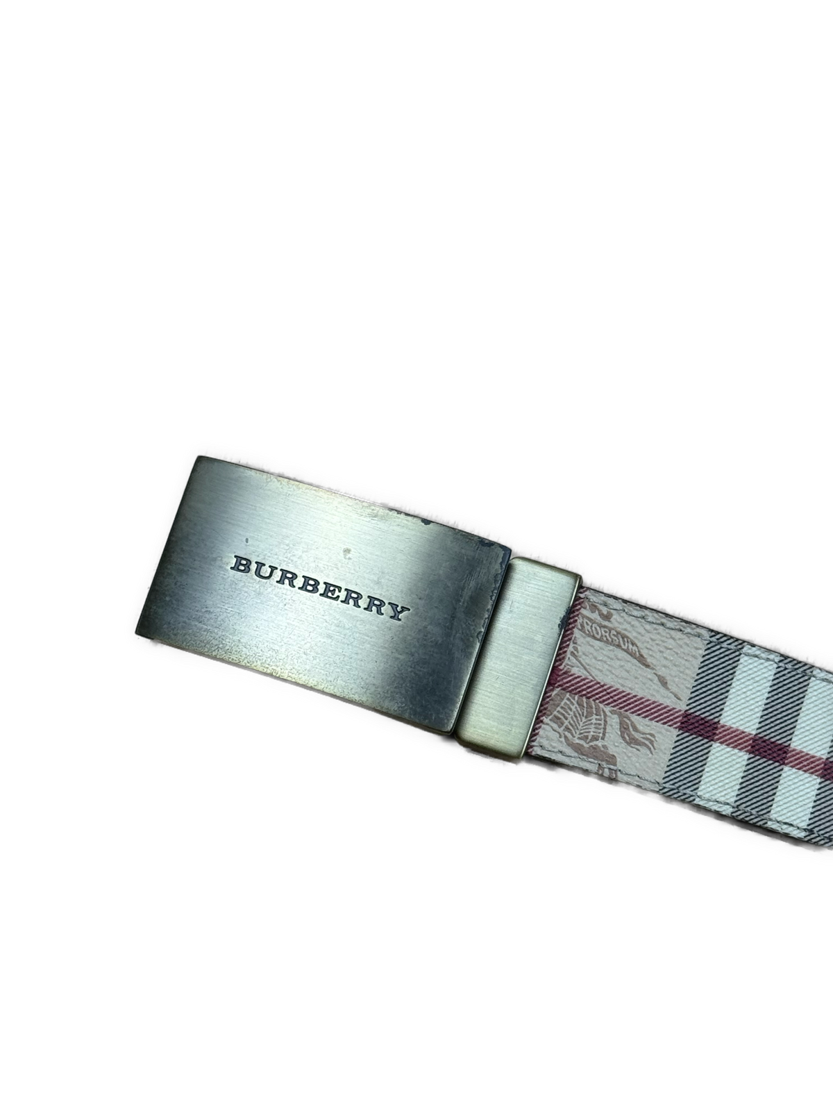vintage Burberry belt