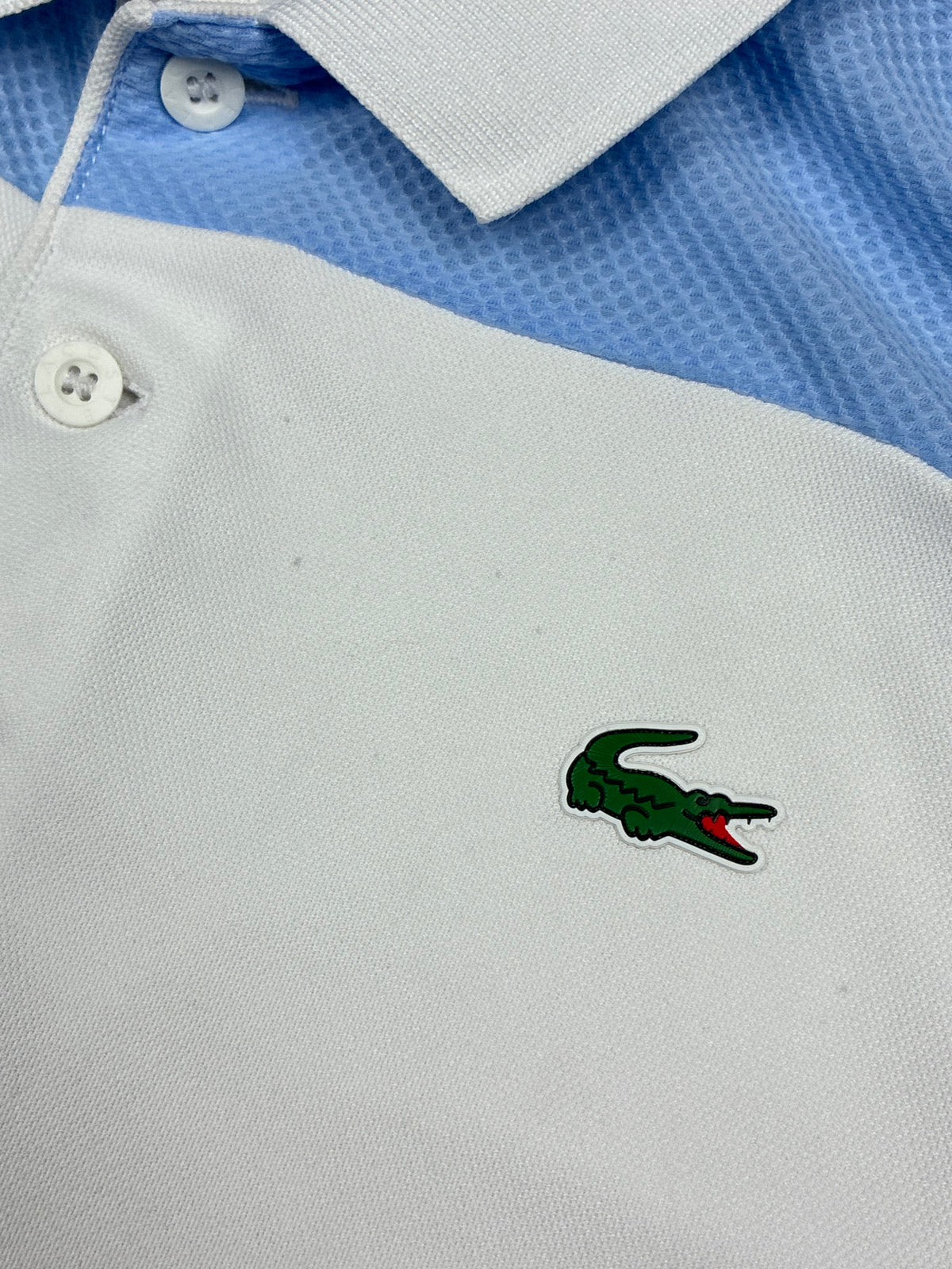 white Lacoste polo {XS}
