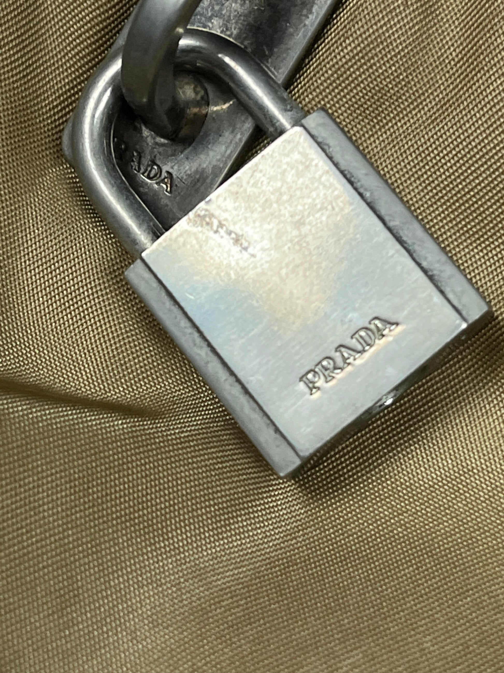 vintage Prada shopper