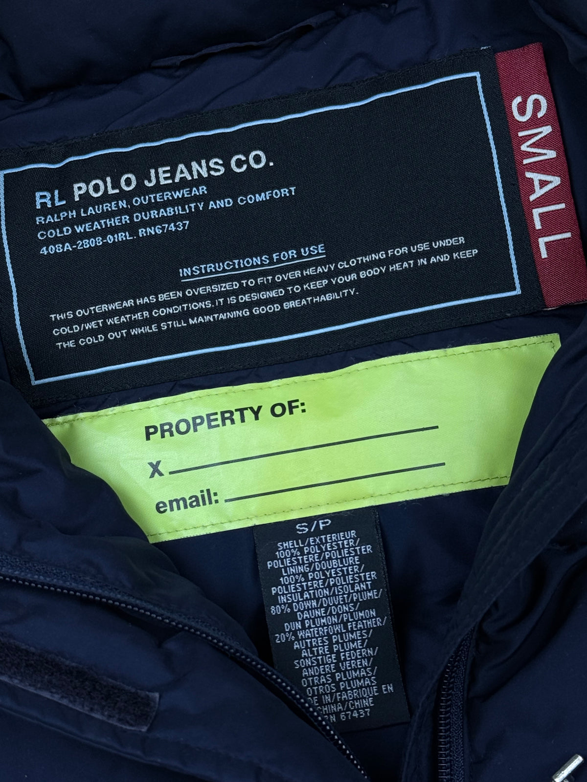 vintage Polo Jeans Ralph Lauren vest {S}