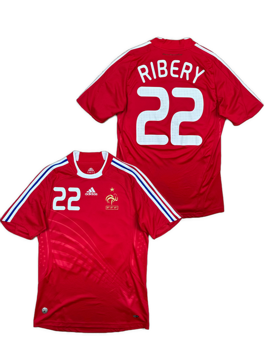 vintage Adidas France RIBERY22 away jersey {M}