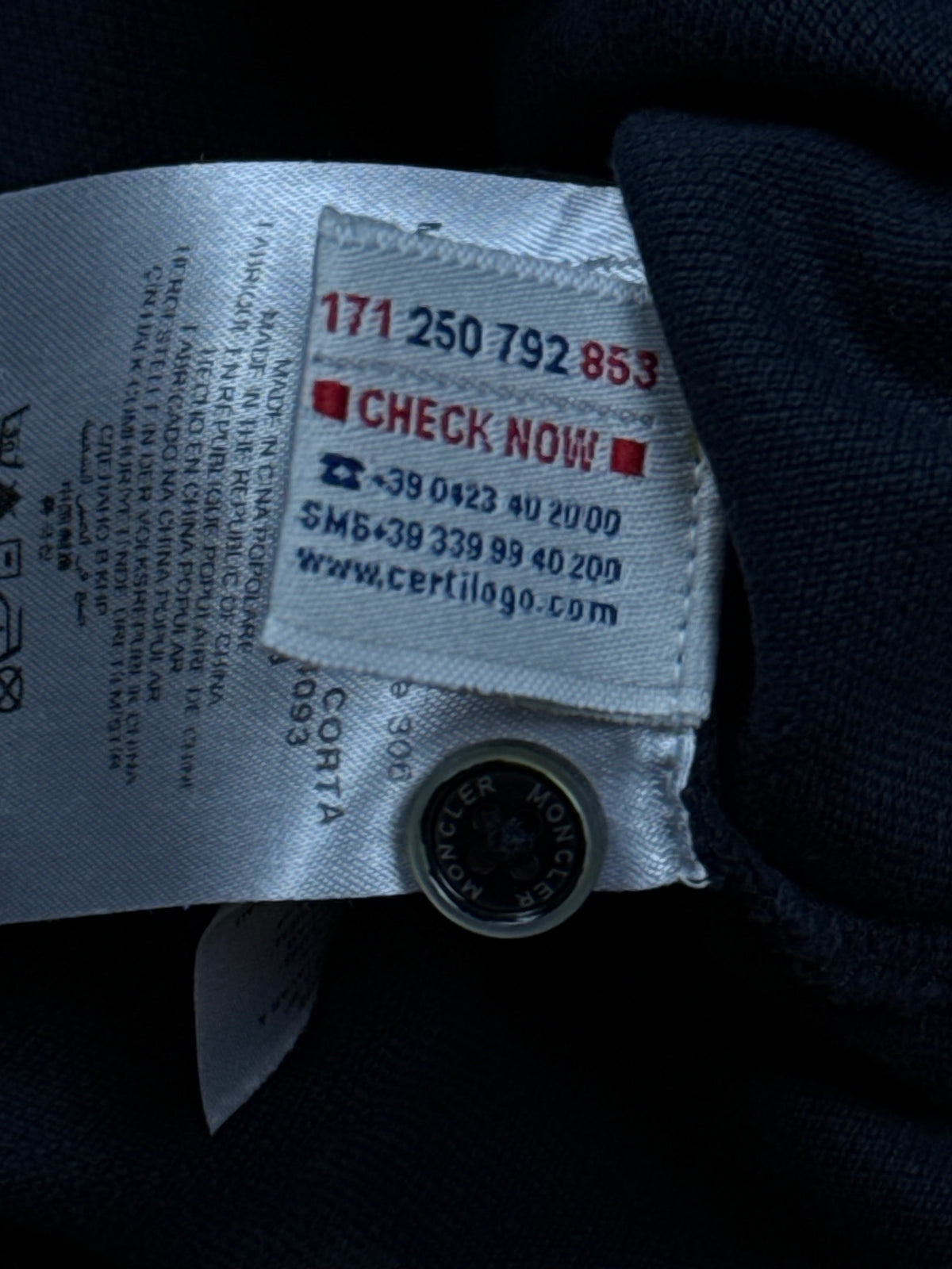 vintage Moncler polo