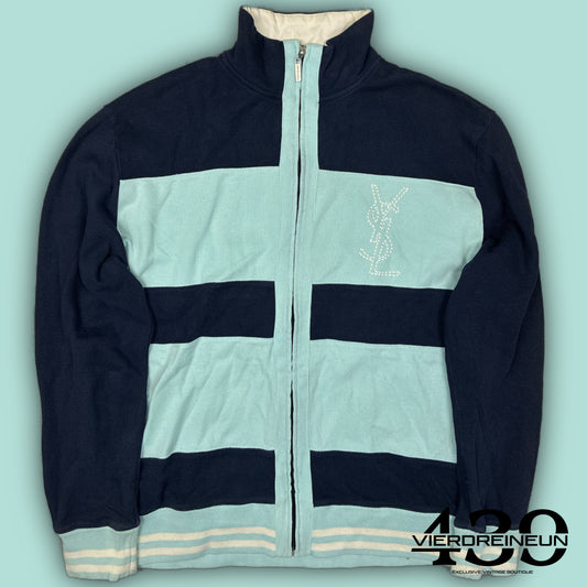 vintage YSL Yves Saint Laurent sweatjacket {XL}