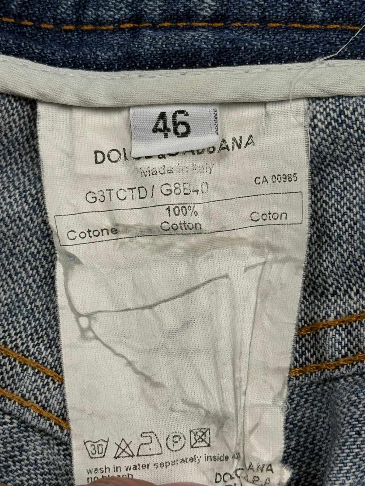vintage Dolce & Gabbana jeans