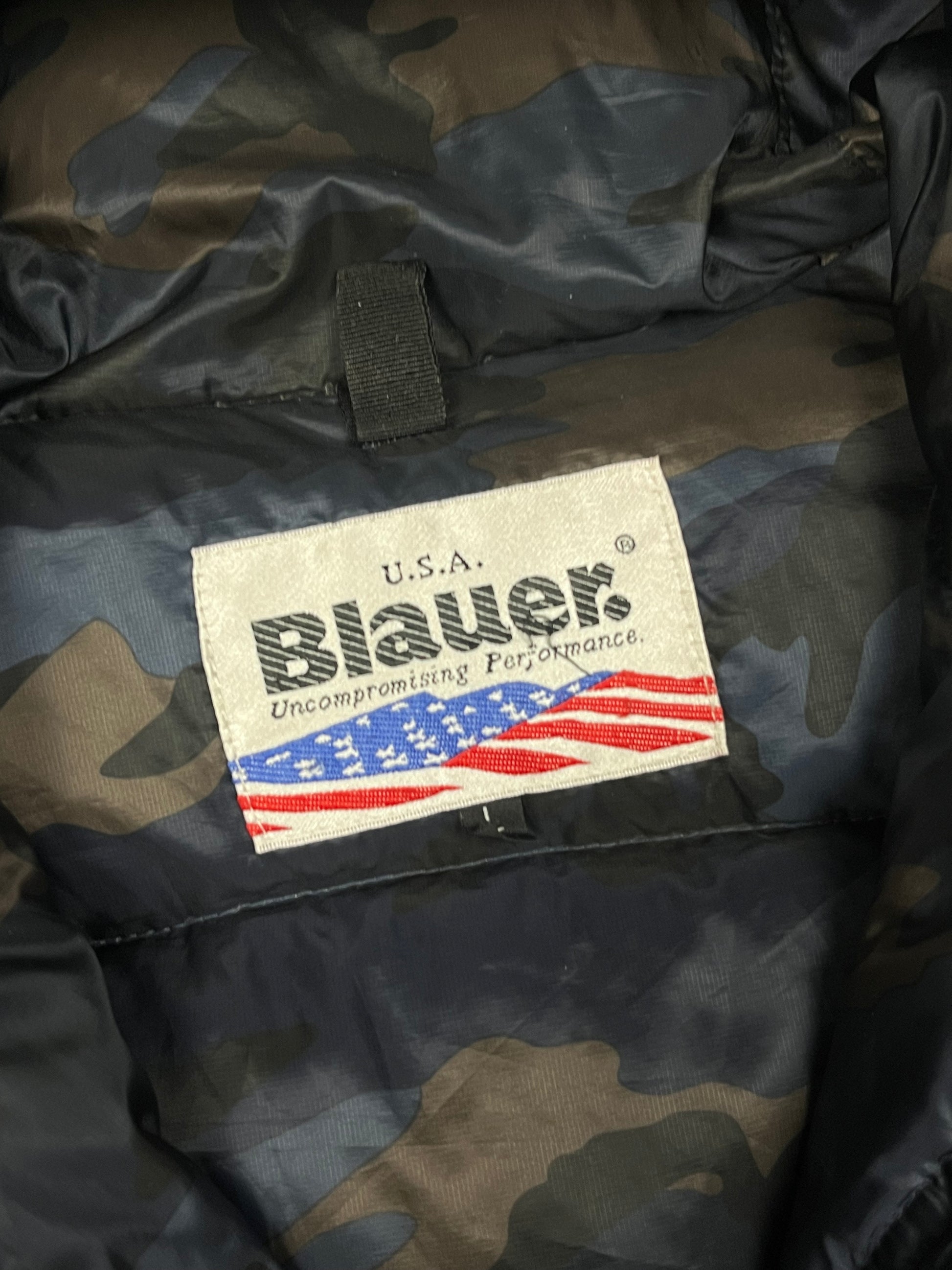 vintage Blauer winterjacket {L}