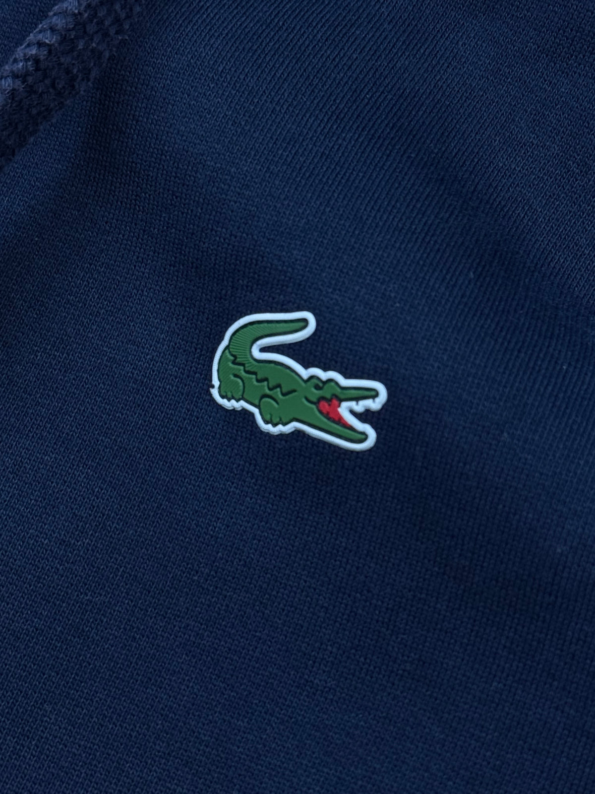 navyblue Lacoste sweatjacket {L}
