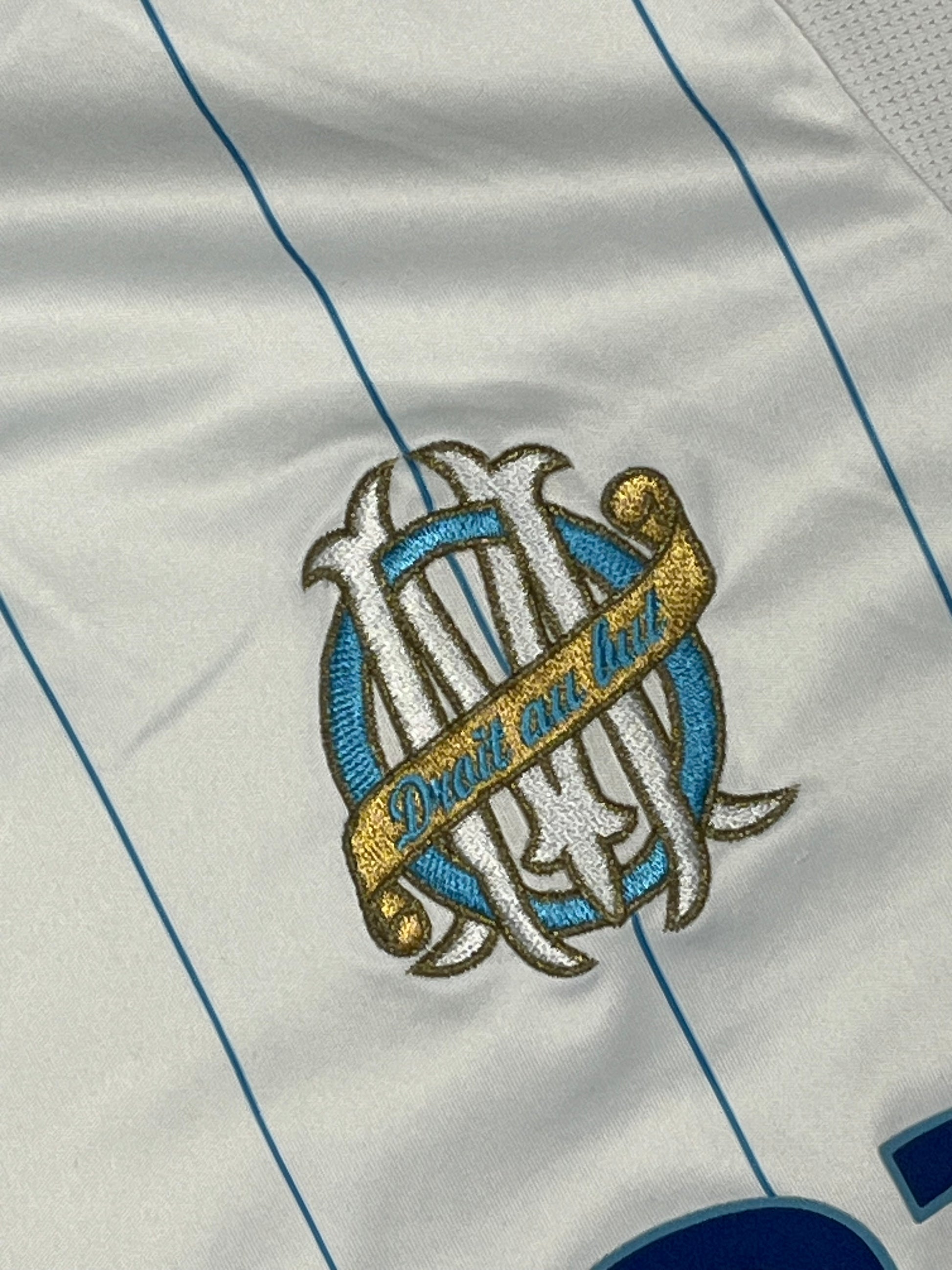 vintage Adidas Olympique Marseille 2009-2010 home jersey {S}