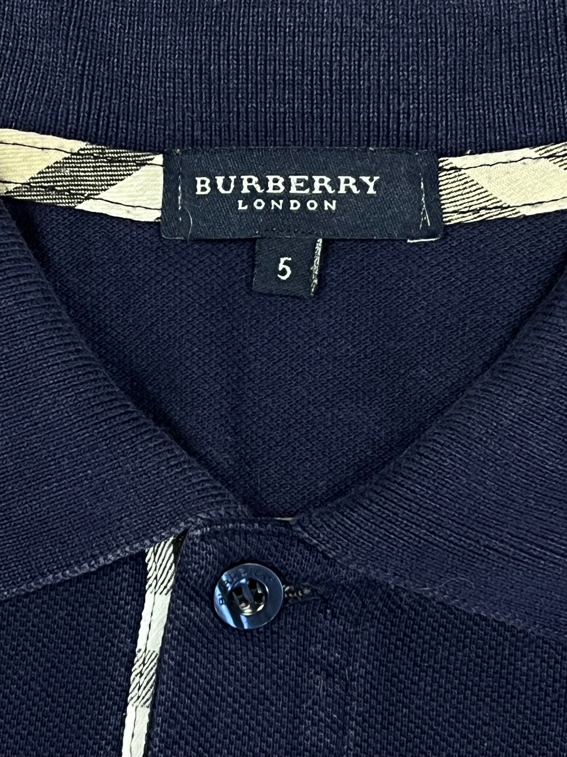 vintage Burberry polo {L}