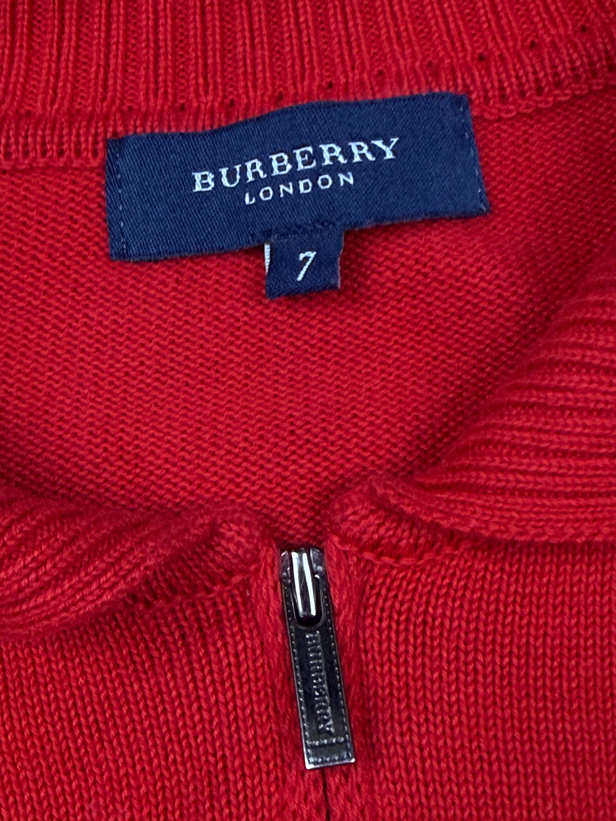 vintage Burberry sweatjacket {XL}